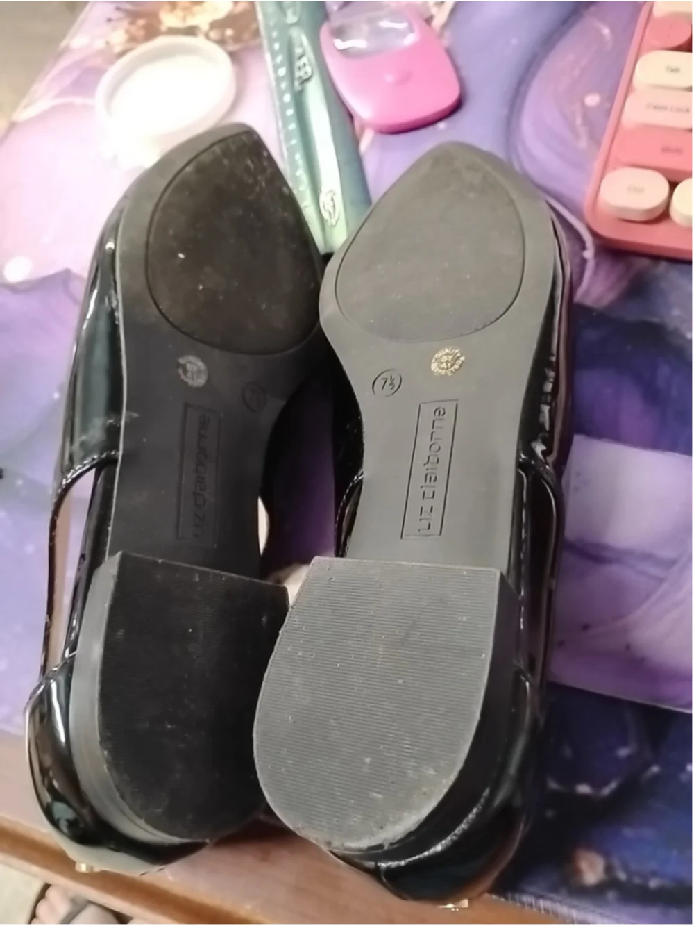 Liz Claiborne Cadence Black MemoryFoam Women’s Shoes 7 1/2